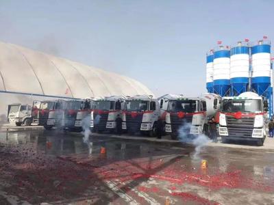 華菱星馬輕量化攪拌車10月熱銷，多地批量交車彰顯市場認可